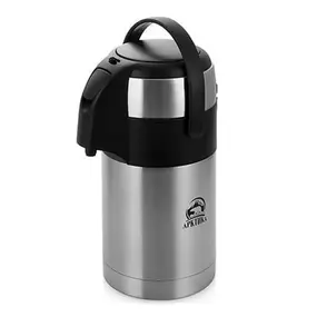 Термос Арктика 501-3000 с пневмонасосом, steel 3 steel 1