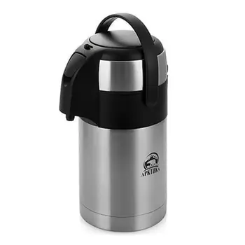 Термос Арктика 501-3000 с пневмонасосом, steel 3 steel 1