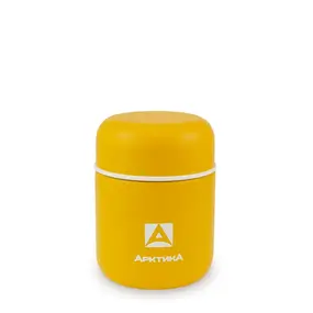 Термос Арктика 411-280 с широким горлом, желтый 0.28 yellow 1