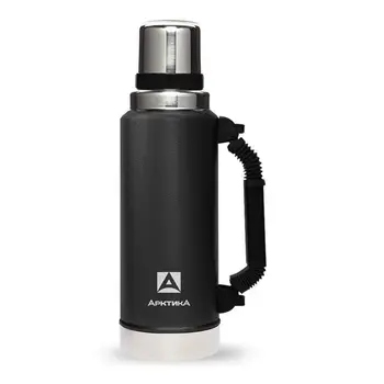Термос Арктика 106-1250P питьевой, black 1.2 black 1
