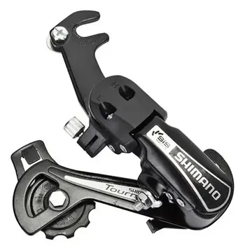 Переключатель задний Shimano Tourney, RD-TY21-B-GS, 6ск. на ось (под гайку), черн, без уп. 1