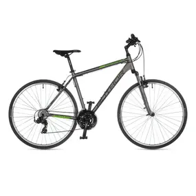 Велосипед Author Compact, silver/green 22" silver/green 1