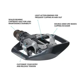 Педали Shimano, ED500, SPD, с шипами SH56 2