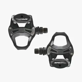 Педали Shimano PD-RS550L, с шипами, цв. чёрный 3