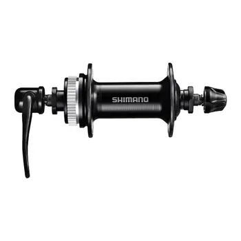 Втулка пер, Shimano TX505, 36 отв, QR, Center Lock, без кожуха, цв. черн.EHBTX505A5 1