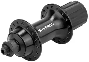 Втулка задняя Shimano RS300, 36 отв, 8/9/10ск, QR:163мм, old:130мм, черный 1