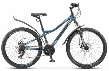 Велосипед STELS Navigator-510 MD 26 (16, темно-синий/зеленый, разобранный, в коробке) 1