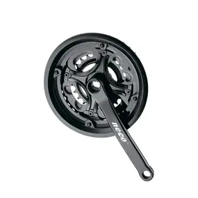 Шатуны NECO NSS-3010 24/34/42T, с защитой, сталь, 152мм, чёрный 1