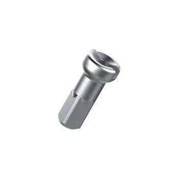 Ниппель спицы Pillar 14G x 14мм, латунь, серебристый 1