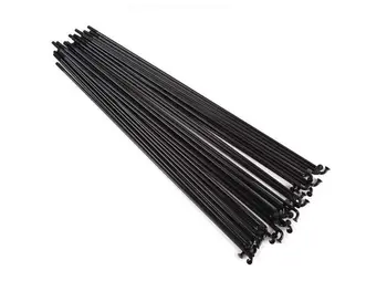 Спицы 14G x 264мм + головки 12мм (144 шт., чёрный) 1