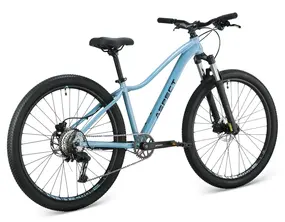 Велосипед Aspect ALMA ELITE 27,5" (2025) M (18") серо/голубой 4