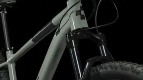 Велосипед Cube Attention 29" 2024 (серо/чёрн) 20" 4