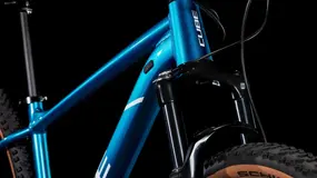 Велосипед Cube Attention PRO 29" 2025 (синий/белый) 22" 5