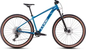 Велосипед Cube Attention PRO 29" 2025 (синий/белый) 22" 6