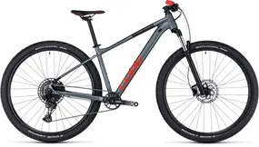 Велосипед Cube Analog 29" 2024 (серо/красн) 20" 7