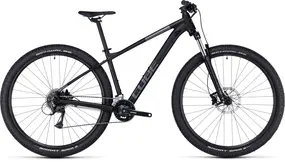Велосипед Cube Aim Race 29" 2024 (чёрн/лазурн) 20" 7