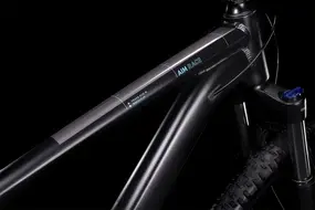 Велосипед Cube Aim Race 27,5" 2022 (чёрн/лазурн) 16" 1