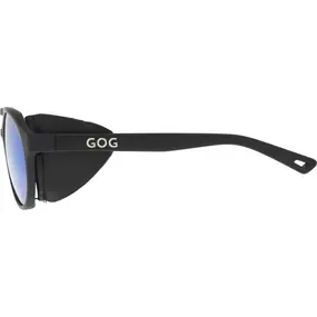 Очки GOG E410-2P Polarized (Линза: reflex white/blue) n/a matt black 3