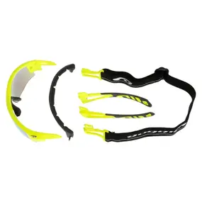 Очки-маска Goggle T672-3 (Линза: polychromatic white/blue) n/a matt neon yellow/gray 2