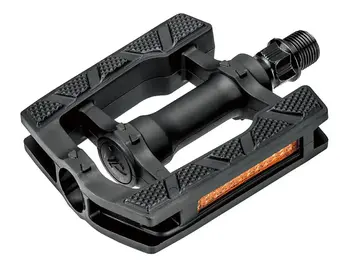 Педали VP VPE-891 9/16D Black (105х81мм, пластик) 1