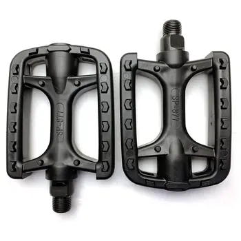 Педали Longus, MTB, пластик, насыпн. подш., черные 1