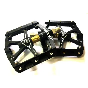 Педали алюминиевые Horst H200 на промподшипниках, ось Cr-Mo+Carbon n/a black 1