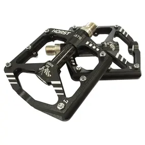 Педали алюминиевые Horst H578 на промподшипниках, ось Cr-Mo+Carbon n/a black 1