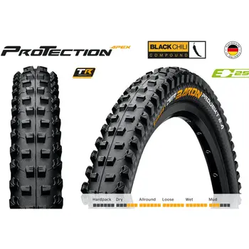 Покрышка Continental, 27.5x2.40 (60-584), Der Baron Projekt ProTection, 950гр складная 1