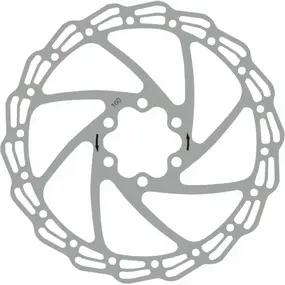 Тормозной диск (ротор) Alhonga HJ-DXR2006 203mm, 6 болтов 203mm silver 1