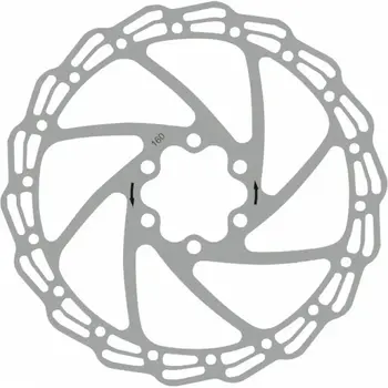 Тормозной диск (ротор) Alhonga HJ-DXR2006 203mm, 6 болтов 203mm silver 1