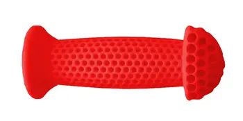 Ручки руля Progrip, резиновые, детские 100мм, красные, OEM 1