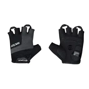 Велоперчатки короткие Force Sector Gel, black/grey L black/grey 1