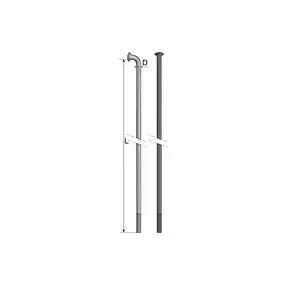 Спица MACH1, Inox Plus черная 2/264 мм (10 шт) 2