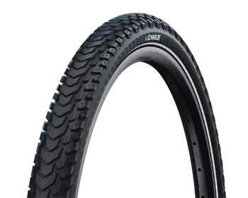 Покрышка Schwalbe, MARATHON MONDIAL, 28x1.40 (37-622), RaceGuard, 580гр, Black-Reflex 1