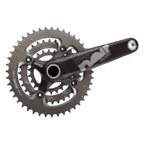 Система шатунов Truvativ NOIR XC 3.3 TEAM GXP, карбон черная, 175mm, 44/32/22 1
