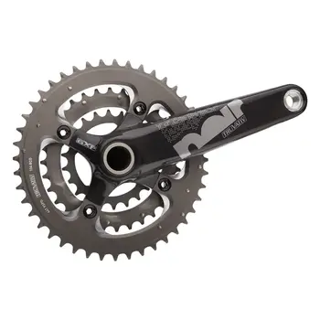 Система шатунов Truvativ NOIR XC 3.3 TEAM GXP, карбон черная, 175mm, 44/32/22 1