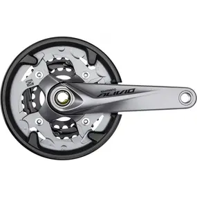 Система шатунов Shimano FC-T4060 (серебристый/175мм 44-32-22 с защитой) 1