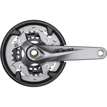 Система шатунов Shimano FC-T4060 (серебристый/175мм 44-32-22 с защитой) 1