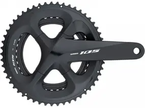 Система шатунов Shimano, 105, R7000, 175мм, ин.вал, 52/36T без каретки, без уп. 1