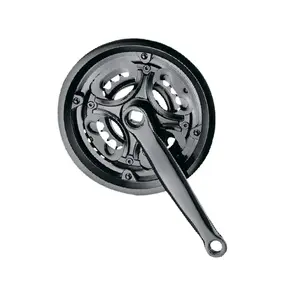 Шатуны NECO NSS-3013 24/34/42T, с защитой, сталь, 170мм, чёрный 1