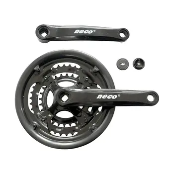 Шатуны NECO NSP-3001 28/38/48T, сталь, 170мм, чёрный 1