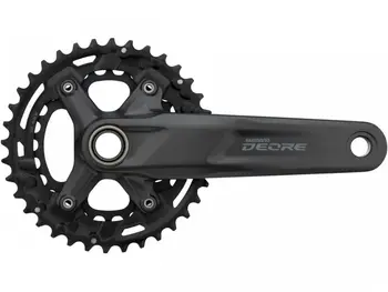 Система шатунов Shimano FC-M4100-B2 (черный/175мм 36-26. ) 1