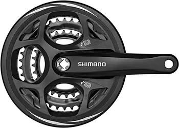 Система шатунов Shimano FC-M311 (черный/170мм 42-32-22 с защитой) 1
