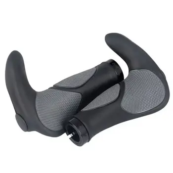 Грипсы рога Horst H232 TwoSideLock gel 140mm black/grey 1
