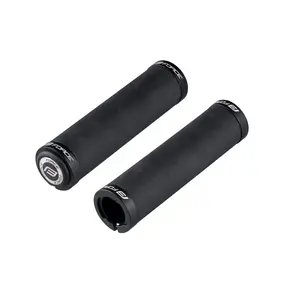 Грипсы Force Bond TwoSideLock силиконовые, black 130mm black 1