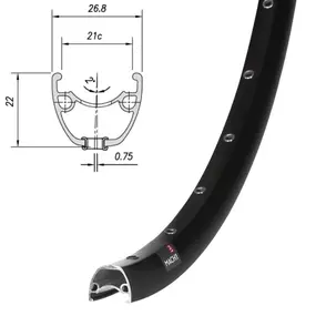 Обод Mach1, TRAXX, 27,5" (584x21), 32 отв., FV, пистон., disc, черный 1