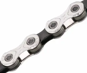 Цепь KMC X12 (126 зв., серебристый/чёрный) 1