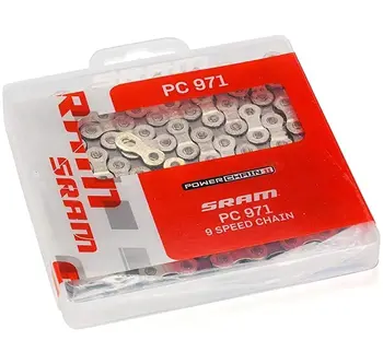 Цепь SRAM PC-971 114 зв. PowerLink золотой, 9ск. 1