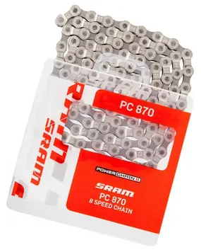 Цепь SRAM PC-870 114 зв. PowerLink серебристая, 8ск. 1