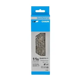 Цепь Shimano HG701, 11ск, 116 зв., амп.пин (1шт), ROAD/MTB/E-BIKE совмест. 1